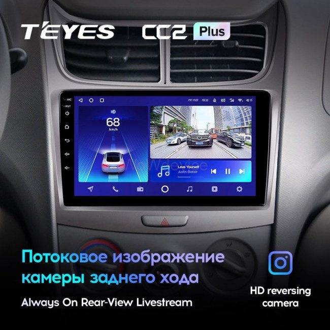 Штатная магнитола Teyes CC2L Plus 2/32 Chevrolet Sail (2009-2013)