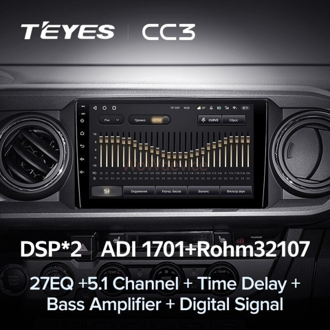 Штатная магнитола Teyes CC3 360 6/128 Toyota Tacoma N300 (2015-2021) Штатная магнитола Teyes CC3 360 6/128 Toyota Tacoma N300 (2015-2021)