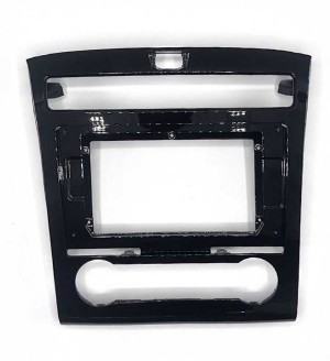 Рамка магнитолы 10.2" (цв.Глянцевый Черный) для HYUNDAI Tucson (NX4) 2020+ Кондиционер