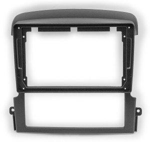 Рамка магнитолы 9.0" (цв.Черный) для KIA Sorento (BL) 2006-2009