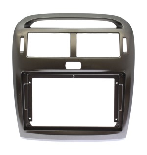 Рамка магнитолы 9.0" (цв.Серый) для LEXUS LS-430 (UCF30) 2001-2006 / TOYOTA Celsior (UFC30) 2001-2006
