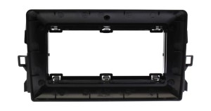 Рамка магнитолы 9.0" (цв.Черный) для TOYOTA Auris 2006-2012