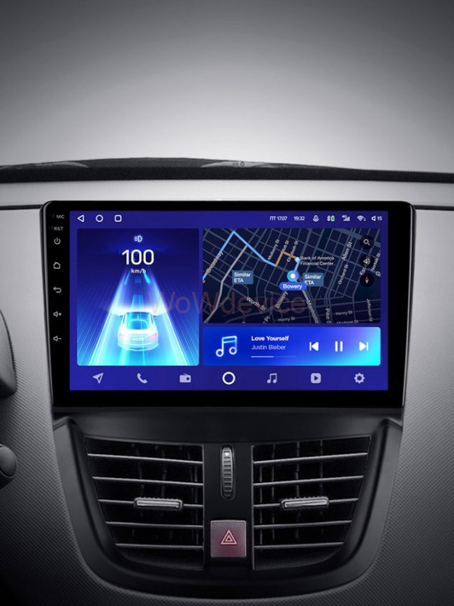 Штатная магнитола Teyes CC2 Plus 3/32 Peugeot 207 (2006-2015)