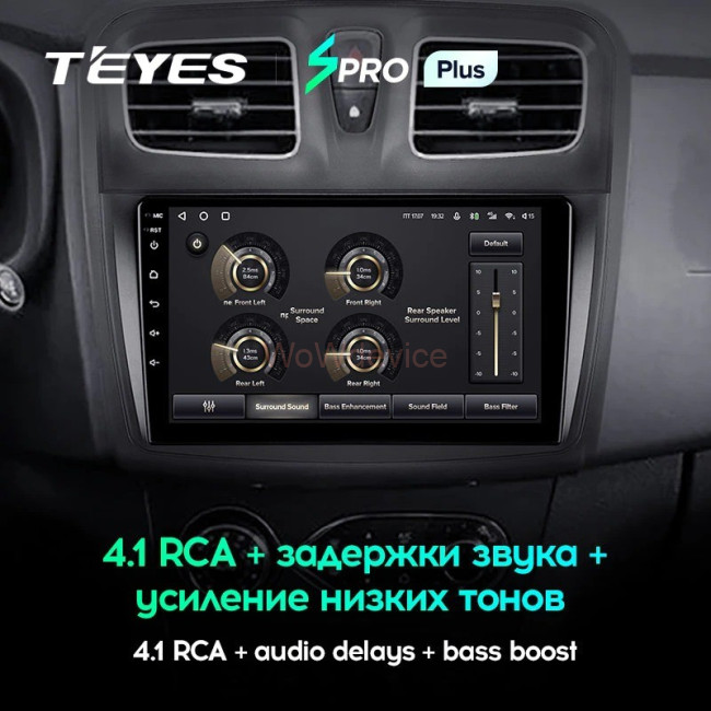 Штатная магнитола Teyes SPRO Plus 6/128 Renault Logan 2 (2012-2019) F1 Штатная магнитола Teyes SPRO Plus 6/128 Renault Logan 2 (2012-2019) F1