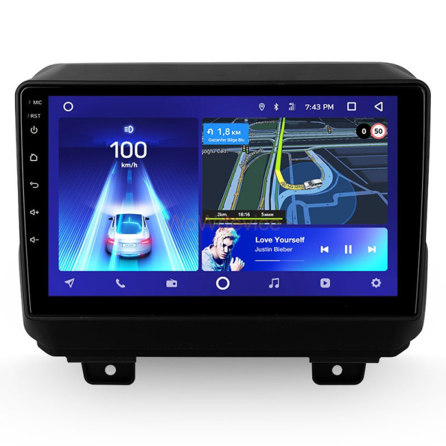 Установочный комплект Teyes для Jeep Wrangler 4 JL (2018-2019)