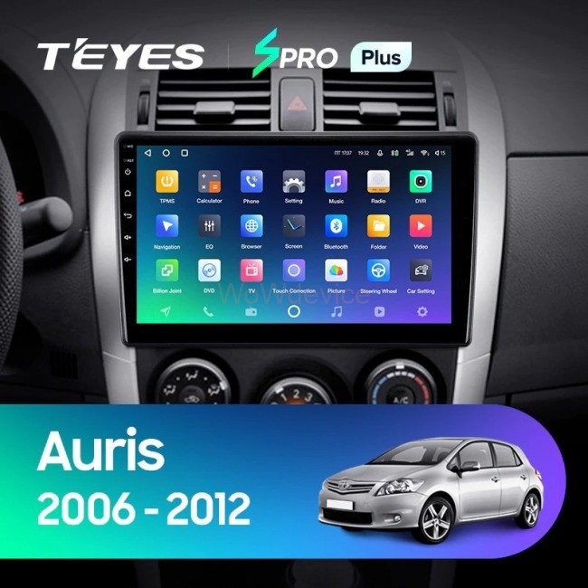 Штатная магнитола Teyes SPRO Plus 3/32 Toyota Auris E150 (2006-2012)