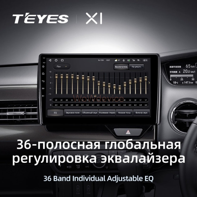 Штатная магнитола Teyes X1 4G 2/32 Honda N-BOX 2 JF3/4 (2017-2021) Правый руль