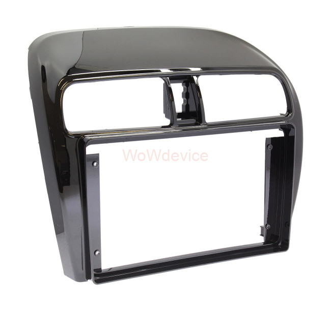 Рамка магнитолы 9.0" (цв.Глянцевый Черный) для MITSUBISHI Mirage 2012+, Space Star 2013+ Рамка магнитолы 9.0" (цв.Глянцевый Черный) для MITSUBISHI Mirage 2012+, Space Star 2013+