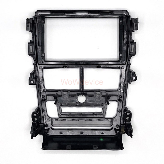 Рамка магнитолы 9.0" (цв.Глянцевый Черный) для TOYOTA Yaris 2017+, Vios 2018+ Левый руль / Кондиционер Рамка магнитолы 9.0" (цв.Глянцевый Черный) для TOYOTA Yaris 2017+, Vios 2018+ Левый руль / Кондиционер