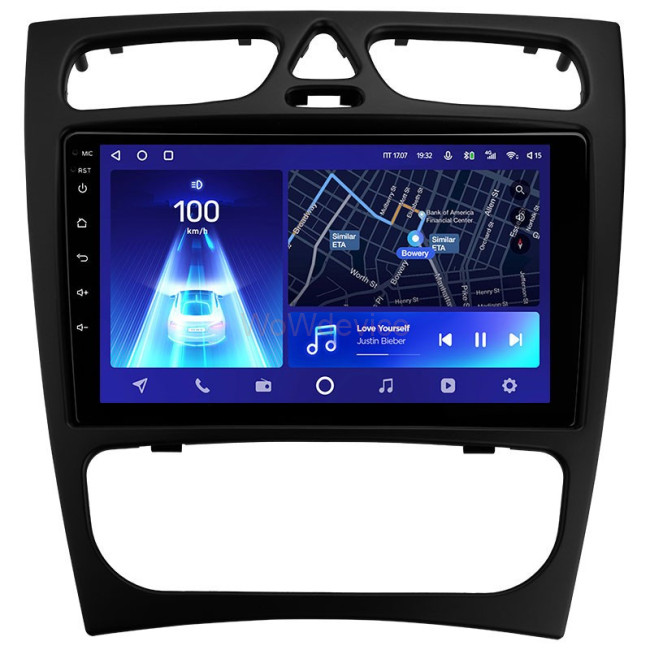Штатная магнитола Teyes CC2 Plus 6/128 Mercedes Benz C/CLK Class S203 W203 W209 A209 (2000-2005)