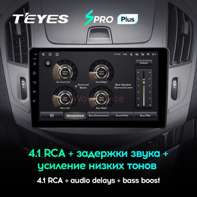 Штатная магнитола Teyes SPRO Plus 4/64 Chevrolet Cruze J300 J308 (2012-2015)