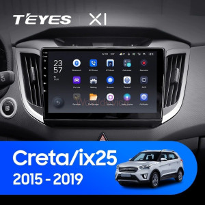 Штатная магнитола Teyes X1 4G 2/32 Hyundai Creta (2015-2019)