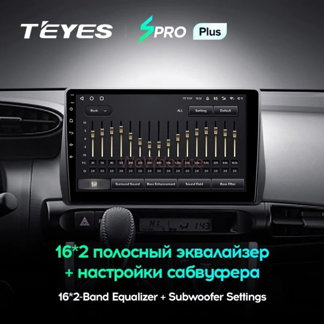 Штатная магнитола Teyes SPRO Plus 3/32 Toyota Wish 2 XE20 (2009-2017)