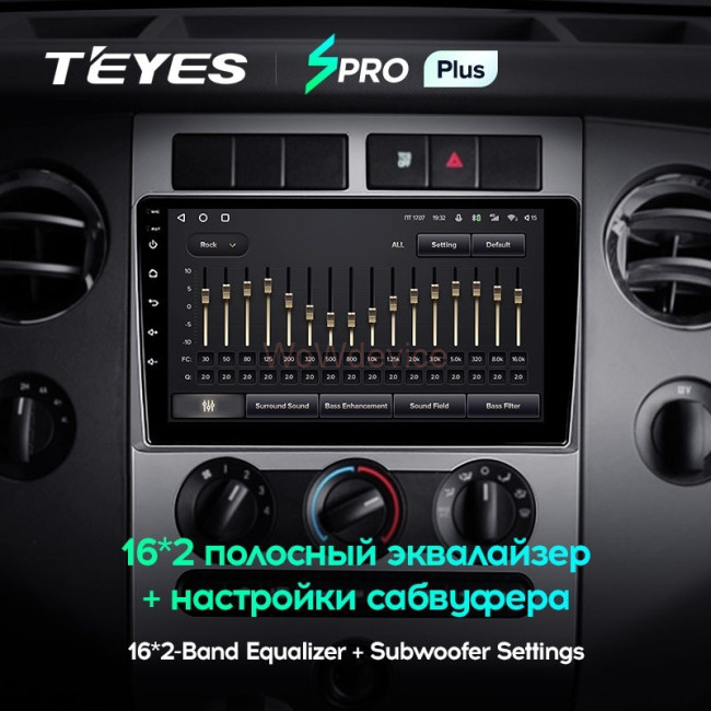 Штатная магнитола Teyes SPRO Plus 4/32 Ford Expedition 3 U3242 U3542 U324 U354 (2006-2017)