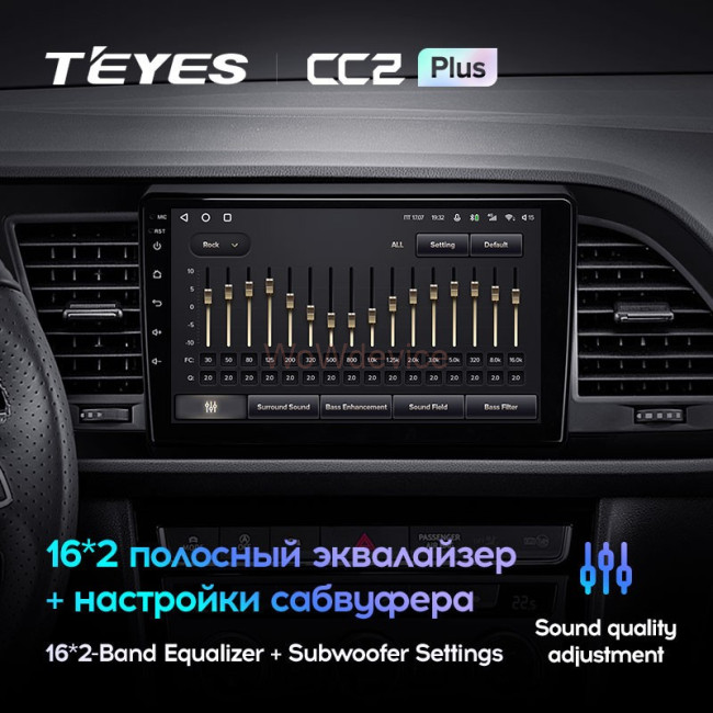 Штатная магнитола Teyes CC2 Plus 4/64 Seat Leon 3 (2012-2020)