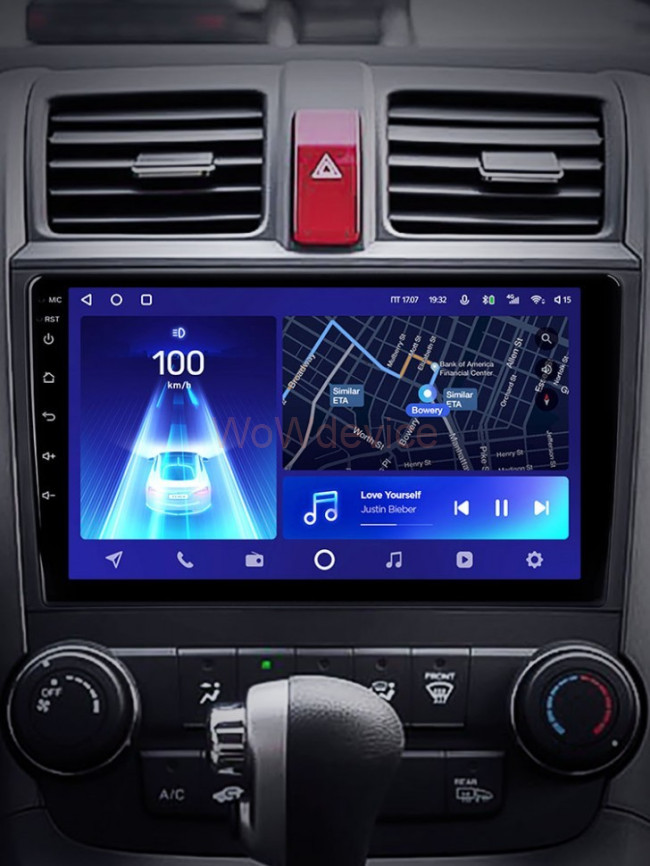 Штатная магнитола Teyes CC2 Plus 6/128 Honda CR-V 3 RE (2006-2012)