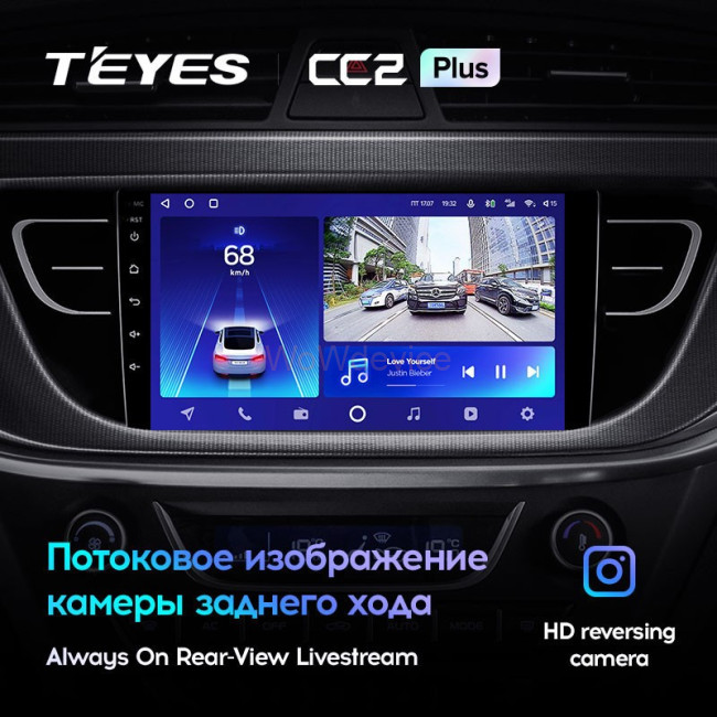 Штатная магнитола Teyes CC2L Plus 2/32 Geely Atlas NL-3 (2016-2020)