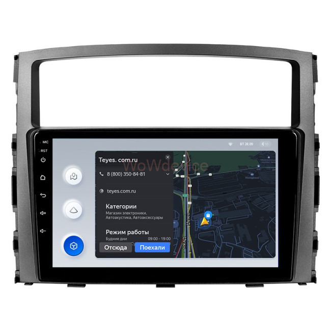 Штатная магнитола Teyes X1 4G 2/32 Mitsubishi Pajero 4 V80 V90 (2006-2014) Тип-A Штатная магнитола Teyes X1 4G 2/32 Mitsubishi Pajero 4 V80 V90 (2006-2014) Тип-A