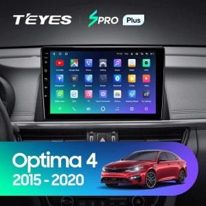 Штатная магнитола Teyes SPRO Plus 6/128 Kia Optima 4 JF (2015-2020)