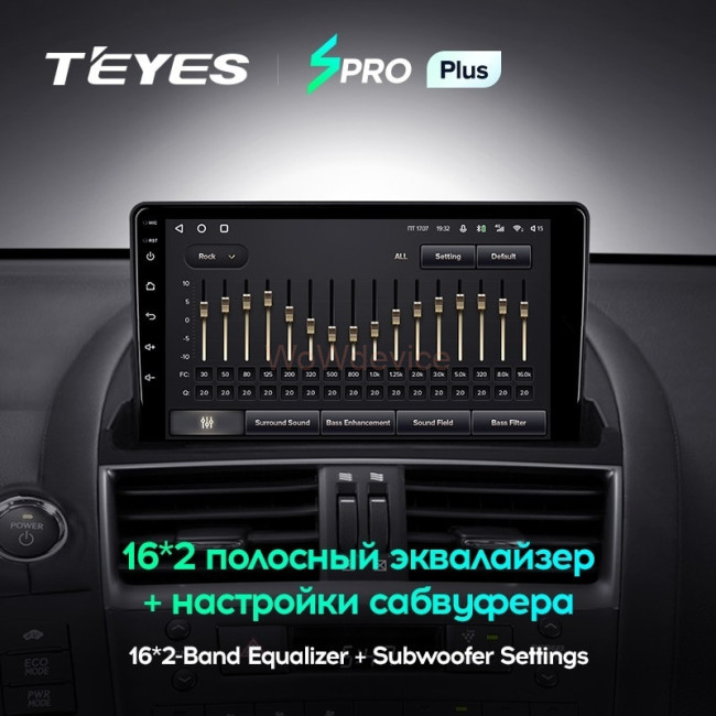 Штатная магнитола Teyes SPRO Plus 4/32 Lexus HS250H F10 (2009-2012)