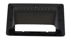 Рамка магнитолы 10.2" (цв.Глянцевый Черный) для MITSUBISHI Eclipse Cross 2017+ ver.1