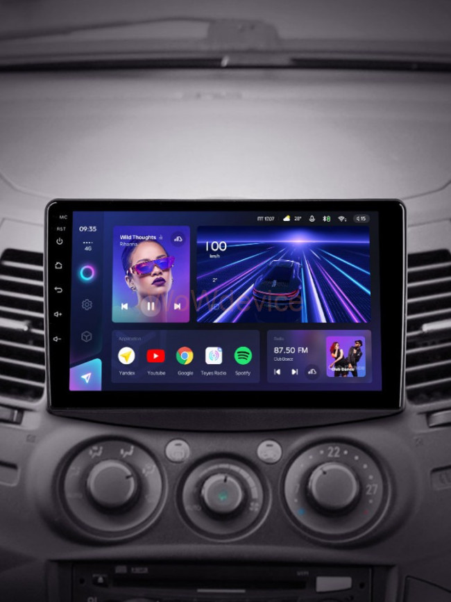 Штатная магнитола Teyes CC3 3/32 Mitsubishi Grandis 1 (2003-2010) F1