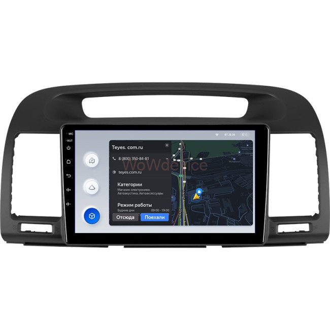 Штатная магнитола Teyes X1 4G 2/32 Toyota Camry 5 XV 30 (2001-2006) Тип-B