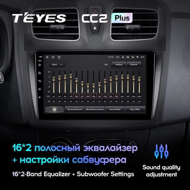 Штатная магнитола Teyes CC2L Plus 2/32 Renault Logan 2 (2012-2019) F2 Штатная магнитола Teyes CC2L Plus 2/32 Renault Logan 2 (2012-2019) F2