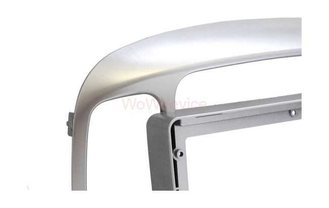 Рамка магнитолы 9.0" (цв.Серебро) для HYUNDAI Accent (MC) 2006-2012; Verna 2006-2009 Рамка магнитолы 9.0" (цв.Серебро) для HYUNDAI Accent (MC) 2006-2012; Verna 2006-2009