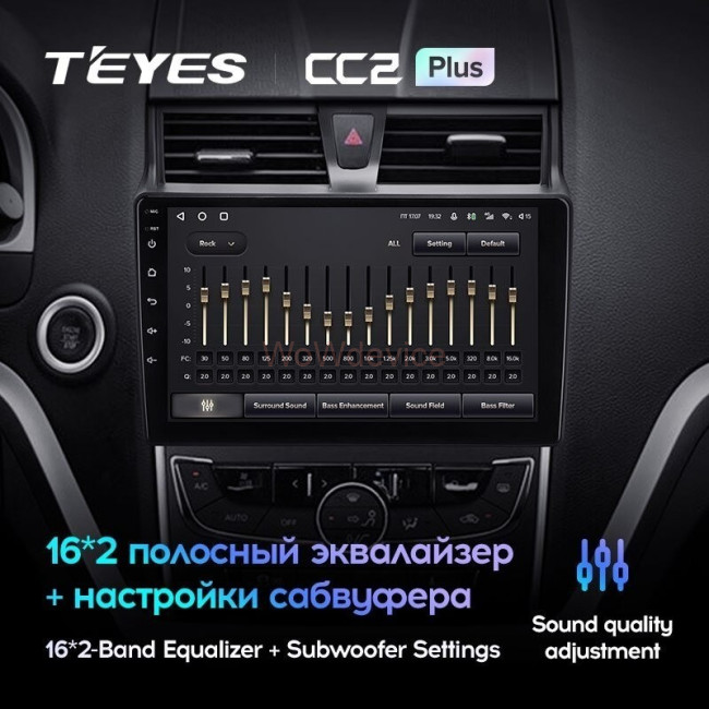 Штатная магнитола Teyes CC2L Plus 2/32 Geely Emgrand EC7 (2016-2018) Штатная магнитола Teyes CC2L Plus 2/32 Geely Emgrand EC7 (2016-2018)