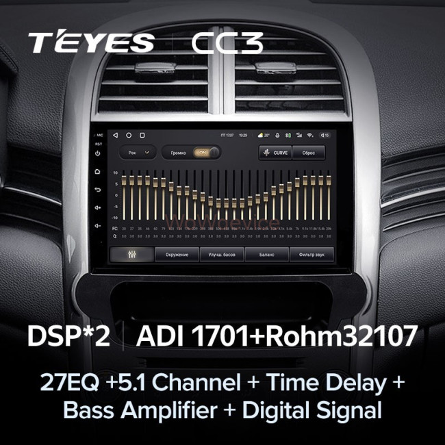 Штатная магнитола Teyes CC3 4/64 Chevrolet Malibu 8 (2012-2015) Штатная магнитола Teyes CC3 4/64 Chevrolet Malibu 8 (2012-2015)