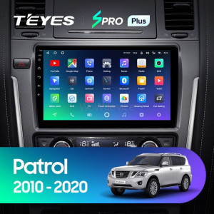 Штатная магнитола Teyes SPRO Plus 3/32 Nissan Patrol Y62 (2010-2020)