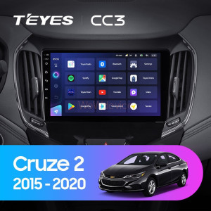 Штатная магнитола Teyes CC3L 4/32 Chevrolet Cruze 2 (2015-2020)