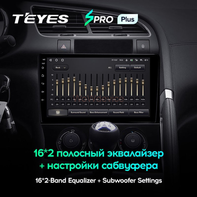Штатная магнитола Teyes SPRO Plus 4/64 Peugeot 3008 1 (2009-2016) F1