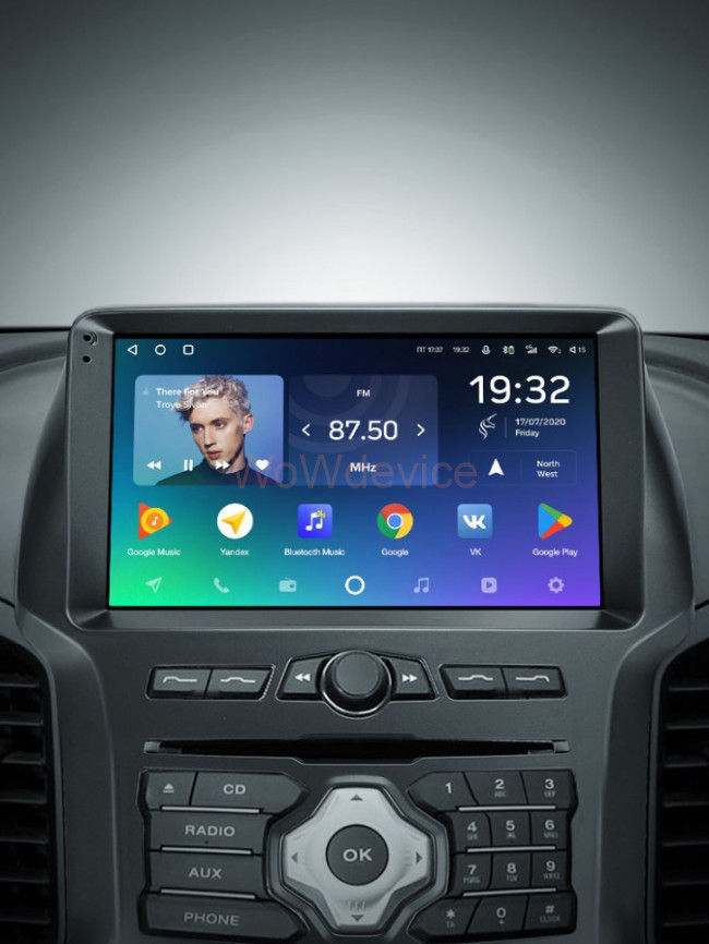 Штатная магнитола Teyes SPRO Plus 6/128 Ford Ranger 3 (2011-2015)