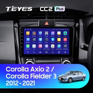 Штатная магнитола Teyes CC2L Plus 1/16 Toyota Corolla Fielder 3 E160 (2012-2021)