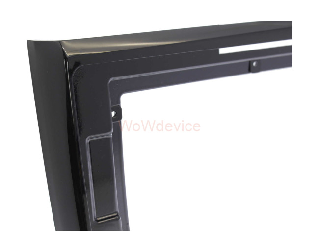 Рамка магнитолы 10.2" (цв.Глянцевый Черный) для HONDA StepWGN 2015+ Правый руль