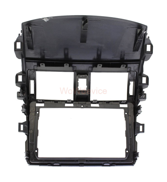 Рамка магнитолы 9.0" (цв.темно-серый) для TOYOTA Corolla 2007-2013 ver.2 Рамка магнитолы 9.0" (цв.темно-серый) для TOYOTA Corolla 2007-2013 ver.2