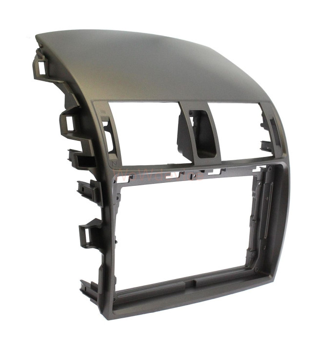 Рамка магнитолы 9.0" (цв.темно-серый) для TOYOTA Corolla 2007-2013 ver.2 Рамка магнитолы 9.0" (цв.темно-серый) для TOYOTA Corolla 2007-2013 ver.2