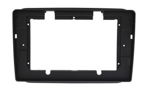 Рамка магнитолы 10.2" (цв.Серебро) для SKODA Fabia 2007-2014