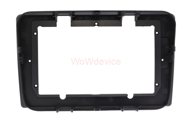 Рамка магнитолы 10.2" (цв.Серебро) для SKODA Fabia 2007-2014 Рамка магнитолы 10.2" (цв.Серебро) для SKODA Fabia 2007-2014