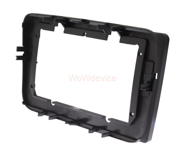 Рамка магнитолы 10.2" (цв.Серебро) для SKODA Fabia 2007-2014 Рамка магнитолы 10.2" (цв.Серебро) для SKODA Fabia 2007-2014