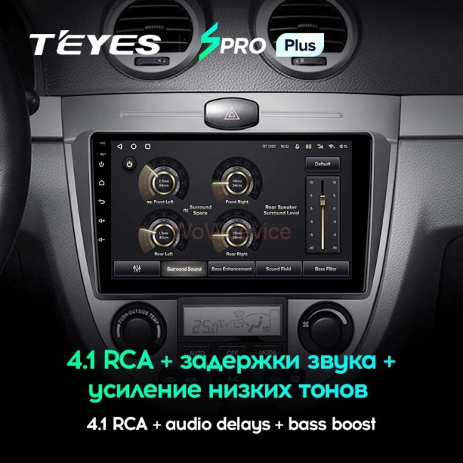 Штатная магнитола Teyes SPRO Plus 4/64 Chevrolet Lacetti J200 (2004-2013) F1-B Штатная магнитола Teyes SPRO Plus 4/64 Chevrolet Lacetti J200 (2004-2013) F1-B