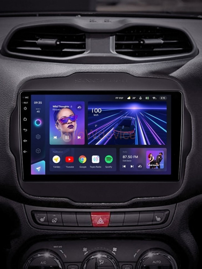 Штатная магнитола Teyes CC3L 4/32 Jeep Renegade (2014-2018)