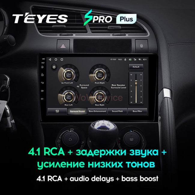 Штатная магнитола Teyes SPRO Plus 4/64 Peugeot 3008 1 (2009-2016) F2