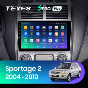 Штатная магнитола Teyes SPRO Plus 4/64 Kia Sportage 2 (2004-2010)