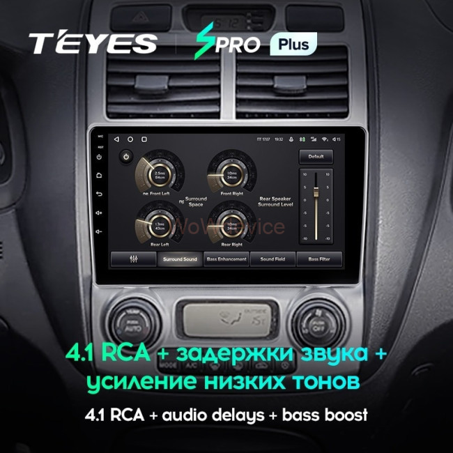 Штатная магнитола Teyes SPRO Plus 4/64 Kia Sportage 2 (2004-2010)