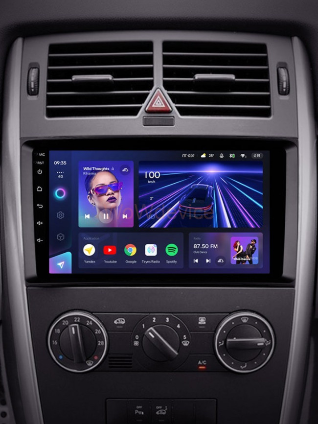 Штатная магнитола Teyes CC3 360 6/128 Mercedes Benz B-Class T245 (2005-2011) Штатная магнитола Teyes CC3 360 6/128 Mercedes Benz B-Class T245 (2005-2011)