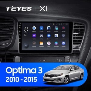 Штатная магнитола Teyes X1 4G 2/32 Kia Optima 3 TF (2010-2015) F2