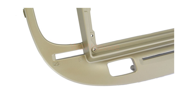 Рамка магнитолы 9.0" (цв.Серебро) для KIA Rio (JB) 2005-2011 Рамка магнитолы 9.0" (цв.Серебро) для KIA Rio (JB) 2005-2011